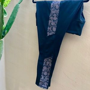 Torrid Active Skull Mesh Leggings